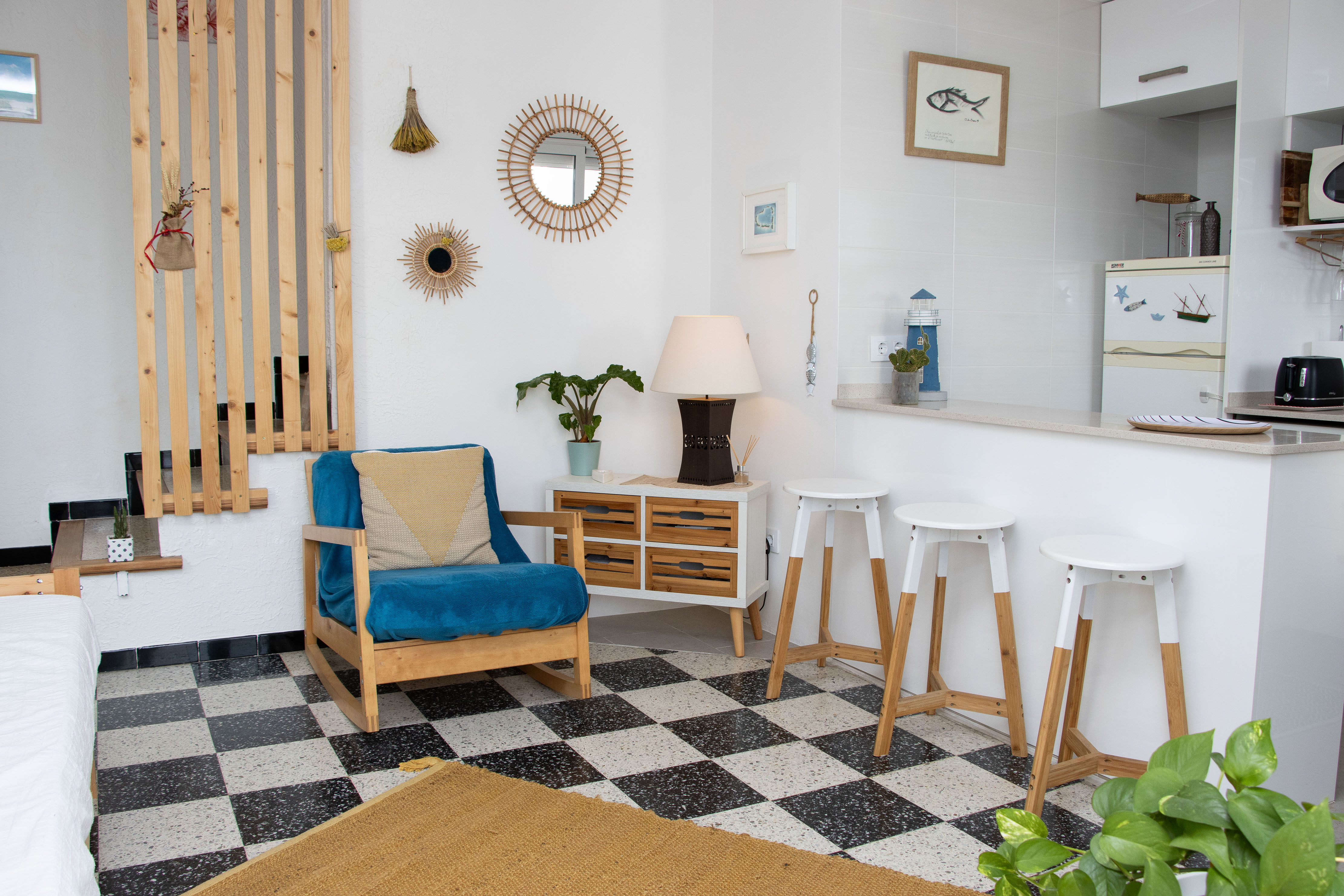 Salon/Cuisine appartement n°3